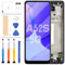 Pour Samsung Galaxy A52S 5G Écran LCD pour Samsung A52S 5G A528 SM-A528B SM-A528B/DS Écran tactile LCD Digitizer Assemblée Pièces de réparation avec cadre (non original)