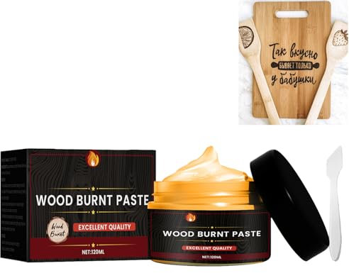 DIY Wood Burning Gel Tool, Wood Burning Marker, Flame Paste for Pyrography Accessories, Multifunctional for Paper