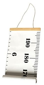 RORPOIR Höhenwachstum Lineal Wandhöhendiagramm Höhenwachstum hängendes Lineal kinderzimmer wandsticker wall stickers for room Möbel Kinderwagen für Kleinkinder Wachstum Diagramm Büro