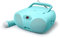 Radio CD Muse MD-203-KB - Bleu - Affichage LED - Antenne FM pivotante - 1 Micro Inclus - CD/CD-R/CD-RW - Radio FM