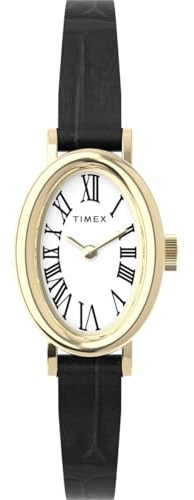 Timex Damen Analog Quarz Armbanduhr Cavatina