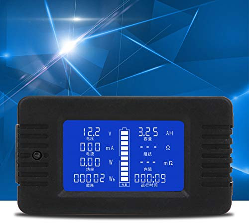 Batterietest-Detektor, Multifunktionaler Batterietest-Detektor, Batterietest-Monitor (015 Englisch (mit 200A Shunt))