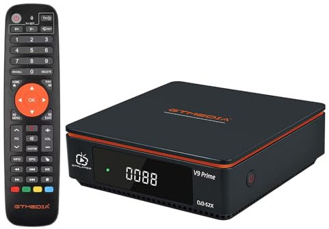 V9 Prima Digital Satélite receptor H.265 FTA Jugar gratis dv b-S/S2/S2X 10 Bits HEVC tarjeta de soporte WiFi 2.4G, Biss desplazamiento automático.