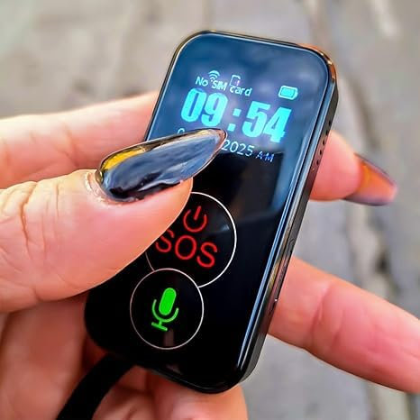 Llavero GPS/GSM 4G con Llamada de Emergencia SOS - Dispositivo de Seguridad Inteligente para Mujeres, Niños y Ancianos, con Localización en Tiempo Real y Alarma Caída SOS (FA-81)
