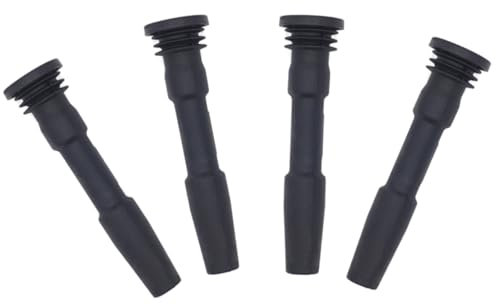 CLKE Zündspule Gummi Stecker für A1 A3 A4 Golf CC Jetta Polo Rapid Ibiza Leon Mii,Zündmodul Gummistiefel Stecker 04E905199A