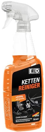 EXO Kettenreiniger für Fahrräder | Antriebsentfetter | Reinigung von Ketten, Umwerfern und Zahnkränzen | schnelltrocknend & rückstandsfrei (750 ml)