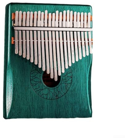 Tune Your Music Kalimba mit 21 Tasten aus Massivholz mit Zubehör für Anfänger und Enthusiasten (Blau)