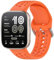 FTRONGRT Cinturino Compatibile con Amazfit Bip 6, Confortevole Morbido Silicone Cinturino di Ricambio Compatibile con Amazfit Bip 6.Arancione