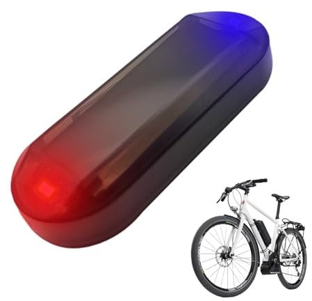 Auto Alarmanlage Blinklicht Solar, Alarmanlage Attrappe Mit Blinklicht LED Auto, Solar-Sicherheitslichtalarm, Alarmanlage Wohnmobil, 5×2 cm, Mehrere Farben Zur Auswahl