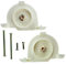 SPARES2GO Complete Brushroll End Caps Kit for GTech AirRam DM001 AR02 AR01 AR03 AR05 Cordless Vacuum Cleaner