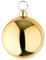 Your castle Große Weihnachtskugeln Gold Glänzend 25 cm Durchmesser