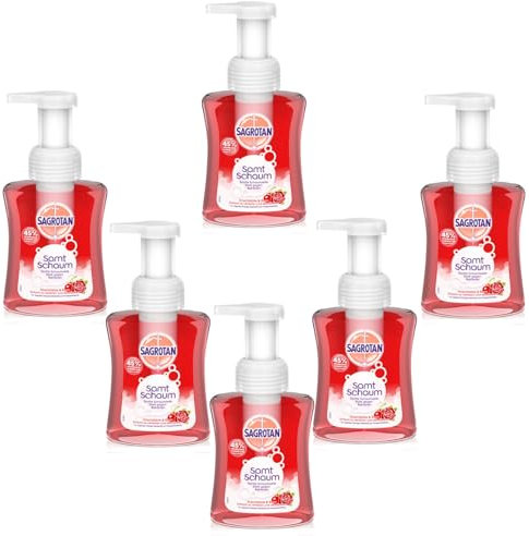 Sagrotan Samt-Schaum Kirschblüte & Rose 6er Pack (6 x 250ml)