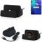 K-S-Trade Station Charge d'accueil Compatible avec Huawei P Smart 2019 Base De Chargeur Dock Chargement Connecteur Micro USB Desktop Charger Charging Stand Cradle Noir