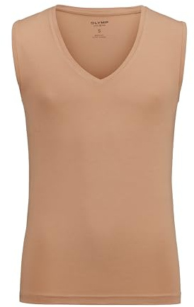 OLYMP Herren Top Tank Top Schlank 080500 | Hemd, Saum, Body Fit, 94% Baumwolle/6% Elasthan