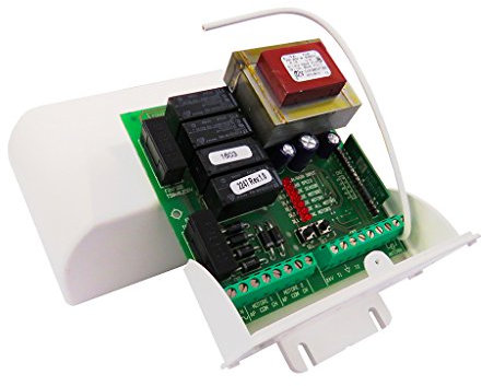 Seav Elektrische Rollladengardine LRS 2247 - Elektronisches Zentrum für Rollläden - Funk - Markisenmotoren, kabelloser Sensor für Markisen