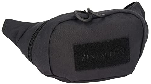 Bauchtasche Covert, Outdoor Hüfttasche aus Cordura, Taktische Gürteltasche 1,25L für Dienst, Freizeit & CCW, individuell erweiterbar, Survival Waistbag, für Messer, Taschenlampe, Handy