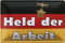 Deko7 Blechschild 30 x 20 cm Deutschland - Held der Arbeit
