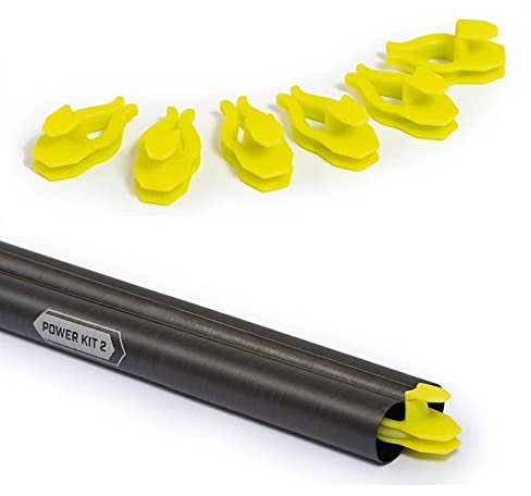 Matrix Fishing Rig Clips x6, 6 Stück, Gelb, Nadelspitze, Fishing Hook