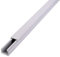 70m Kabelkanal BxH 15x15 mm, Länge 2m, Installationskanal, Kabelleiste, schraubbar, PVC grau