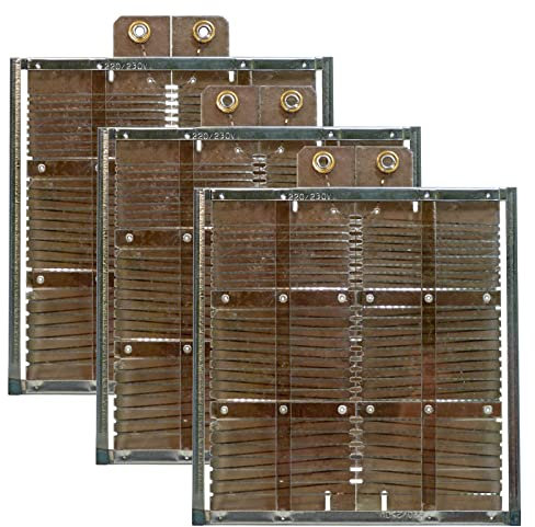 Place4parts Compatible Older Style Toaster Heating Elements for DUALIT Set of 3 for 2 Slice Two Slot