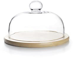 IBILI - 715520 - Glasdeckel mit Holzboden, 20 cm