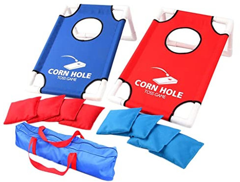 Amagogo Cornhole Spiel Boards Bean Set Party Karneval Alle Altersgruppen Outdoor Indoor Spielzeug
