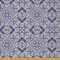 Loussiesd Orientalischer exotischer Stoff Meterware Traditioneller Heller Perlenmuster Möbelstoff für Stühle und Heimwerkerprojekte Bunter dekorativer wasserdichter Stoff 460x150cm