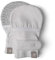 goumikids Goumi Babyhandschuhe, kratzfeste Fäustlinge für Neugeborene, organische weiche Stay-On-Handschuhe, Sturmgrau (normal), 3-6 Monate