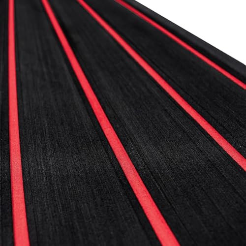 HZSHARK Boat Flooring EVA Foam Decking Sheet Self-Adhesive Boat Decking Marine Carpet 6mm Boat Foam Flooring Non Slip Mat Sea Decking for Boat Floor Yacht Kayak Motorboat Golf Cart Swimming Pool