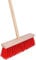 Synx Tools Harte Gartenbesen Nylon - 30 cm - Straßenbesen - Besen - Veger - Außenbesen mit Stiel 120 cm - Reinigungsartikel - Schrubbebürsten