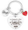 Cadeau Porte Clef pour Départ Collègue De Travail Femme Amie pour Noel
