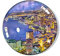 Monte Carlo Monaco Kühlschrankmagnet Kühlschrank Gefrierschrank Magnet Souvenir Dekoration Magnet Aufkleber Glas Basteln