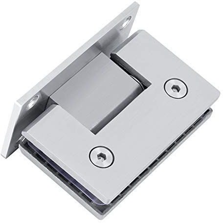 Rahmenlose Halterung, 8-10 mm Halterung rahmenlose Wand zu Glas Duschtür Wandhalterung Scharnier