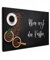 MuchoWow© Leinwand Groß 120x80 cm XXL Deko Schlafzimmer Aesthetic Leinwandbilder Wohnzimmer Gemälde Foto Geschenk Living Room Decoration Sprüche Küche - Aber erst der Kaffee.