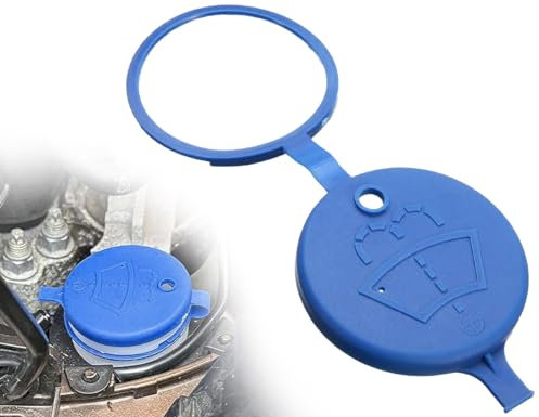 KAPSING Auto Waschflüssigkeitsbehälter Tankdeckel, Deckel für Wischwasserbehälter, kompatibel mit Peugeot 106 206 207 406 5008 Citroen C2 C3