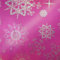 1 Rolle Weihnachts-Geschenkpapier Midnight Snow Violett 70cmx100m | Geschenkpapier für Weihnachten