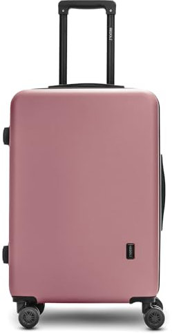 REDOLZ mittelgroßer Hartschalen Check-in Koffer | Trolley 44 x 25 x 67 cm aus hochwertigem ABS Material | Ultra-leicht nur 3,29 kg für Damen & Herren | 4 Doppelrollen & TSA-Schloss (Essentials 09)