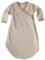 Lilano, Wickelsack Ringel, 70% Wolle (kbT), 30% Seide, 210 gr./m² (Sand/Natur, Gr. 86-92)