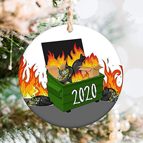 Weihnachtsschmuck für den Baum, 1 Stück, Weihnachtsschmuck 2020, Weihnachtsmann, maskiert, Souvenir, Baumschmuck, Weihnachtsbaumschmuck
