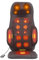 ravixia Shiatsu Massagesitzauflage, Rückenmassagegerät 3 Massage Modus 3 Stufen 4 Vibrationsmotoren für Nacken Schultern Rücken Taille Hüfte