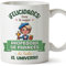 MUGFFINS Tazas para PROFESORA DE FRANCÉS mujer - En Español - Mejor Universo Trofeo - 11 oz / 330 ml - Regalo original y divertido