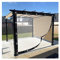 Tenda impermeabile trasparente per gazebo garage pannello laterale trasparente 3 x 2 m