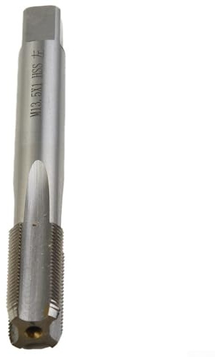 M13,5 x 1,0 mm Linksgewindebohrer, Hochgeschwindigkeitsstahl für HSS-Handgewindebohrer für Metallbearbeitung und Herstellung