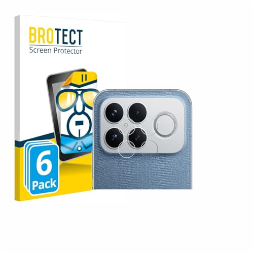 BROTECT Schutzfolie für Xiaomi Poco F8 Ultra | (NUR Kameraschutz) 6 Stück Transparenter Displayschutz Made in Germany Klare Displayschutz-Folie Clear Einfache Montage
