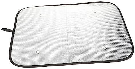 Pare-Soleil réfléchissant pour Porte et fenêtre de Camping-Car avec ventouses, Pare-Soleil isolé 23,62 x 15,75 Pouces pour fenêtres, d'été