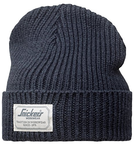Snickers 90239500000 One Size Allroundwork Fisherman Beanie - Navy Blue