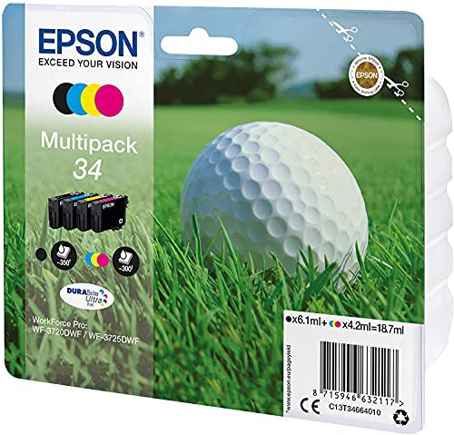 C13T34664010 - EPSON MULTIPACK 4ER PACK BLACK YELLOW CYAN MAGENTA