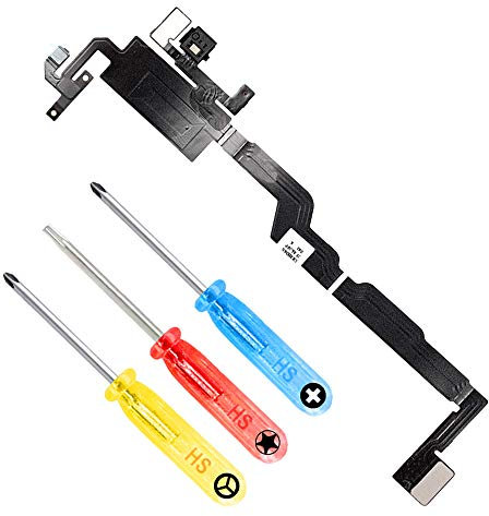 MMOBIEL Capteur Optique avec Microphone compatible iPhone XS 5.8 pouces + Tournevis inclus