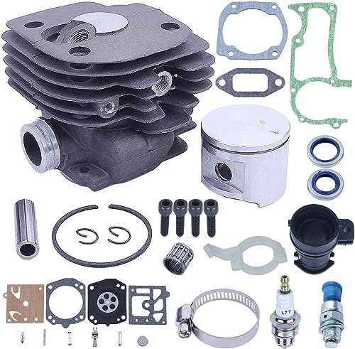 52mm Zylinder Kolben Bausatz für Husqvarna 372XP 371 365 362 375K Große Bohrung Serie Ersatzteile 503 93 93 72