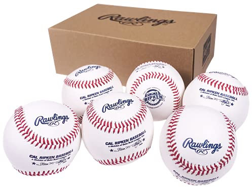 Rawlings Cal Ripken League Baseballs | Wettkampfqualität | RCAL1 | Jugend/14U | 6 Stück